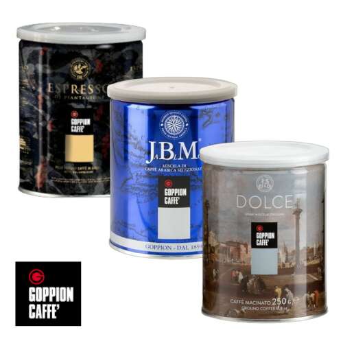 Goppion őrölt kávé csomag 3x250g 88220191