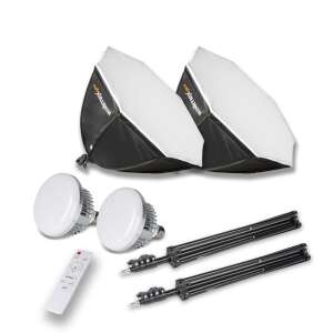 Walimex Pro LED Stúdió Világítás Szett - 2x60W
