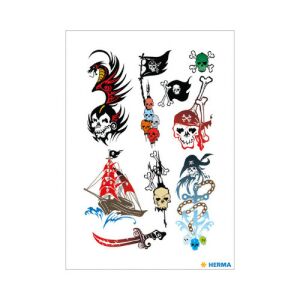 Herma: kalózos tetoválás