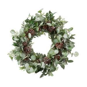 FLORISTA eukaliptusz koszorú Ø65cm 88232824 - Lakberendezés