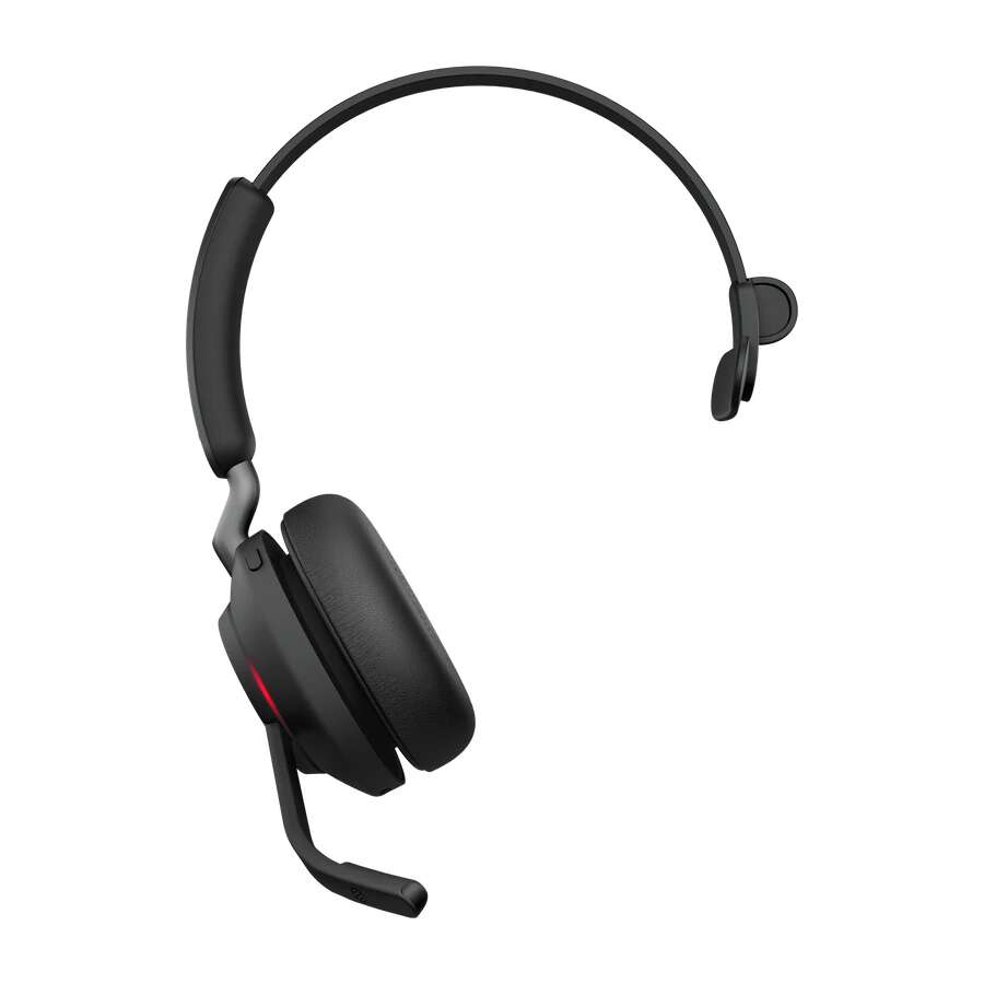 Jabra evolve2 65 (mono, usb-c, uc) headset fekete