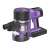 Aspirator vertical fără fir INSE S10, Negru-Violet, mod manual