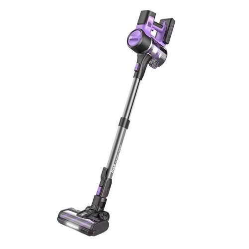 INSE S10 Cordless Stick Vacuum Cleaner, Black-Purple