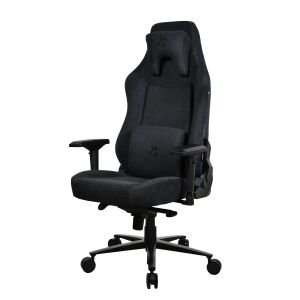 Arozzi Vernazza XL Supersoft Schwarzer Gaming Stuhl - Abgewinkelte Ansicht - Arozzi