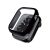 Crong Hybrid Apple Watch 45mm Case - Black Protective Cover