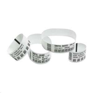 Zebra Z-Band UltraSoft csuklószalagok, hőpapír címkék, direkt hőnyomtatás, azonosításhoz és nyomon követéshez - Hőpapír
