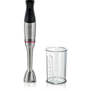 Bosch ErgoMaster Serie 6 immersion blender with stainless steel shaft and black handle, comes with a measuring cup - Bosch