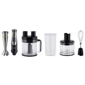 Braun MultiQuick 9 Stabmixer-Set mit Zerkleinerer, Schneebesen und Becher - Stabmixer