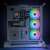 Thermaltake TH420 V2 ARGB Snow Edition CPU hűtő 3 ventilátorral telepítve PC-be