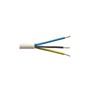 NYM-J 3x2,5 mm2 100m MBCu Massivkabel, weiß, 3-adrig, elektrische Verkabelung - Kabelführung