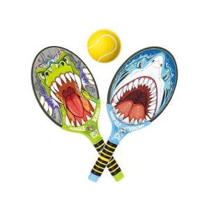 Set de bâte de cricket Deep Sea Overlord vs Jungle King, 2 bâte și 2 mingi, joc distractiv în aer liber pentru copii - Tenis