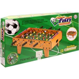 Football Fan table football game, wooden table top foosball, table soccer, tabletop game, kids game, family game, 2 player game, 4 player game, 628 - Board Game and Foosball Table and Accessory