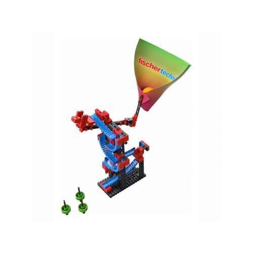 Fischertechnik Advanced Ping Pong Bowling construction set, 114 pieces, build your own chain reaction model