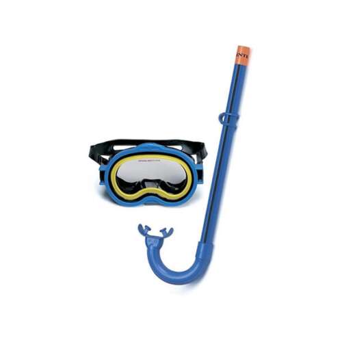 Intex Adventure snorkeling set, blue diving goggles and snorkel for kids