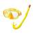 Intex Adventure snorkeling set, yellow diving goggles and snorkel for kids