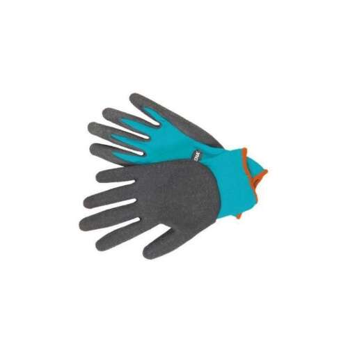 Gardena 0205-20 7/S Gartenhandschuhe, blau und grau, zum Pflanzen