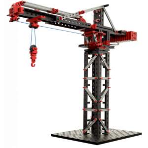 Model de macara din setul de construcție Fishertechnik Profi Mechanic & Static 2 - Jocuri de constructie - Lego