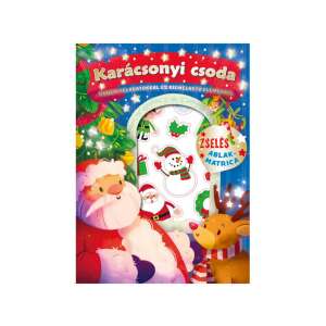 Karácsonyi Matricás Füzet - Foglalkoztató - 40 oldal