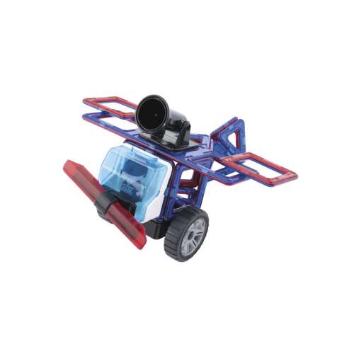 Magformers Amazing Police & Rescue Set helicopter toy