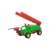 Fischertechnik Junior Engineer building set, red and green construction vehicle with a water sprayer and a figure