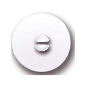 Quercetti Connettori Zahnrad-Verbindungsbolzen, weißer Kunststoff-Verbindungsbolzen für Bauspielzeug - Schaukelpferde, Schaukeltiere und Entwicklungsspiele für Kinder im Kindergartenalter