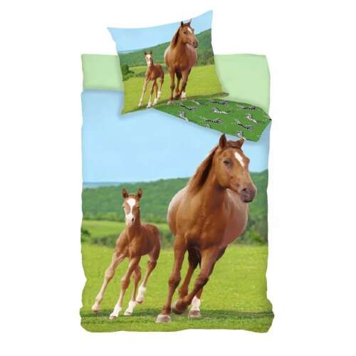 Csikó és Anyaló Ágyneműhuzat - 140x200/70x90 cm