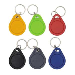 CON-TAG 125kHz EM RFID Közelítéses Kulcstartók, vegyes színek - Beléptető rendszer