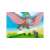 Disney Dumbo repülő puzzle kép, Clementoni 24 darabos Maxi puzzle