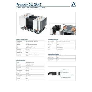Arctic Freezer 2U 3647 szerver hűtő (ACFRE00041A) 88286407 