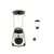 Royalty Line blender with 1.5 liter glass jar and chopper attachment, 5+1 speed, stainless steel housing, 800W power