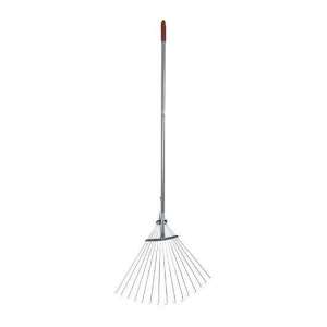 Strend Pro leaf rake, galvanized, metal handle, 15 tines - Rake