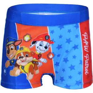 Paw Patrol Boys Swim Trunks, Blue, Orange, Red, Stars, Paw Patrol Characters - Kids' Swimwear