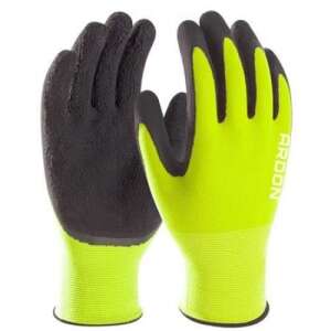 Mănuși de lucru PETRAX, mărimea M, acoperite cu latex, verde și negru, Ardon - Mănuși de lucru