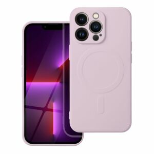 iPhone 15 Plus Pink Silicone MagSafe Case - Haffner