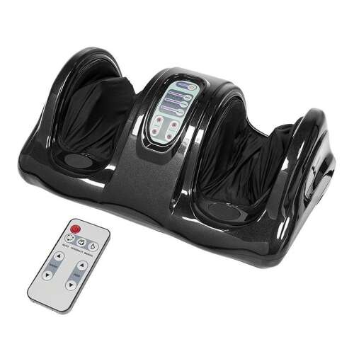 BipiLine elektromos lábmasszírozó távirányítóval, fekete