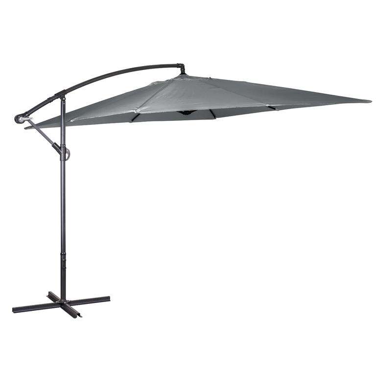 BipiLine Függő Napernyő - 270 cm - Szürke