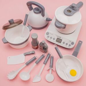 Konyhai játékok gyerekeknek Fehér toy kitchen set for kids - Toy kitchen tool