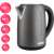 Sencor SWK 7708BK electric kettle, 1.7L capacity, stainless steel, black, temperature settings