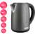 Sencor SWK 7708BK electric kettle, 1.7L capacity, stainless steel, black, temperature settings