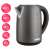Sencor SWK 7708BK electric kettle, 1.7L capacity, stainless steel, black, temperature settings