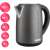 Sencor SWK 7708BK electric kettle, 1.7L capacity, stainless steel, black, temperature settings