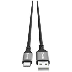 Varta 2m USB A to USB C cable, 60W fast charging, data transfer - USB Cable