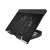 Zalman ZM-NS3000 black laptop cooler, angled view