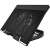 Zalman ZM-NS3000 black laptop cooler, angled view