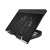 Zalman ZM-NS3000 black laptop cooler, angled view