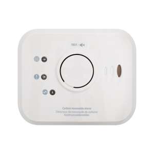 FireAngel NM-CO-10X-INT szén-monoxid riasztó, fehér, teszt gombbal és LED jelzőkkel - FireAngel