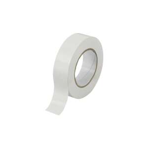 Bandă izolatoare PVC 15mm/10m alb F61511 81077307 - Benzi adezive