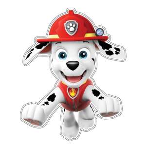 Naklejka ścienna Paw Patrol Marshall, dekoracja pokoju dziecięcego,  naklejka ścienna 3D,  naklejka ścienna dla dzieci,  naklejka ścienna Paw Patrol Marshall,  dekoracja pokoju dziecięcego,  sztuka ścienna dla dzieci,  dekoracja pokoju dziecięcego,  akcesoria do pokoju dziecięcego,  pomysły na pokój dziecięcy - Dekoracja pokoju dziecięcego
