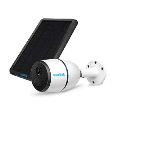 Reolink Go Solar-Sicherheitskamera mit wiederaufladbarem Akku, 4G-LTE, Nachtsicht, Micro-SD-Kartensteckplatz, 1080p Full HD Auflösung, Bewegungserkennung, Bewegungsalarm per E-Mail