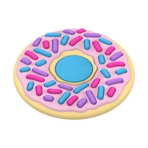 PopSockets PopOut Donut mâner telefon, gogoașă roz cu stropi - Popsockets